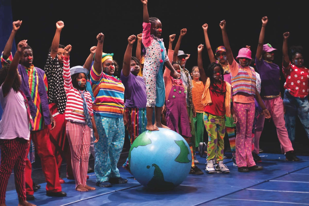Oakland kids clown around for success