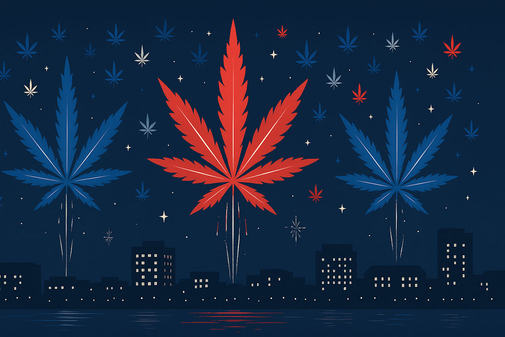 Smokeland weed delivery ignites Fourth of July sale