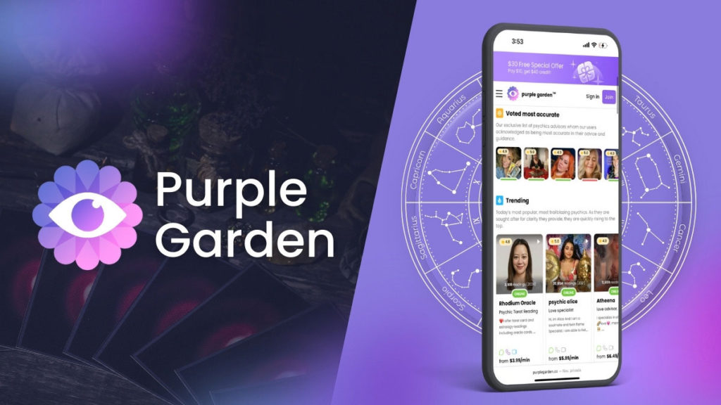 purple garden