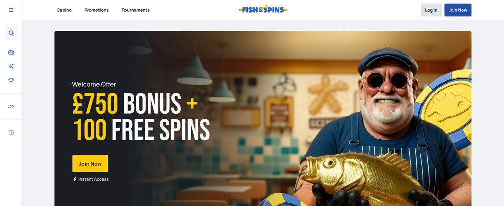 fish and spins