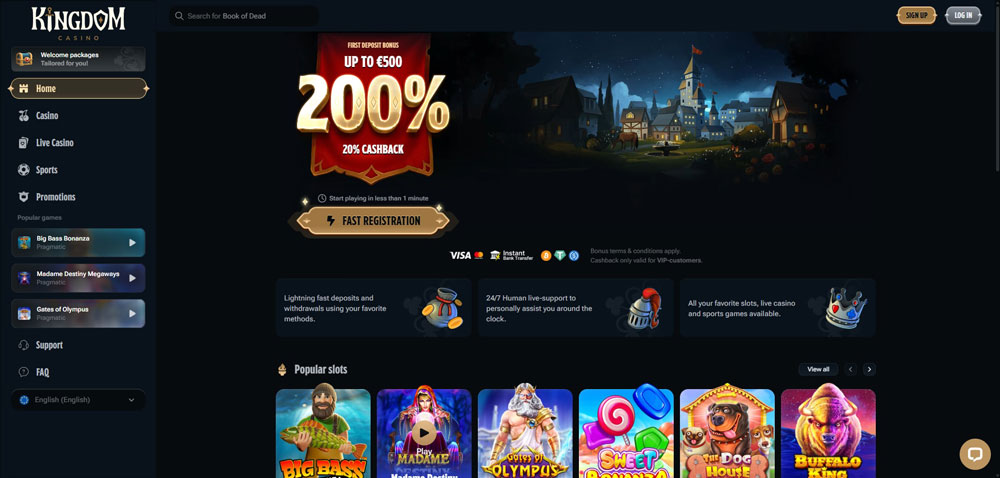 kingdom casino