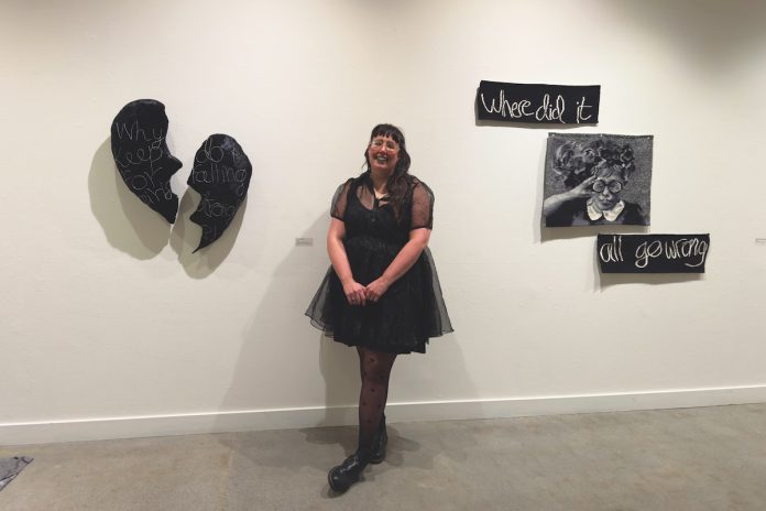 Oakland artist reclaims queer youth in rage, yarn and memory Oakland artist reclaims queer youth in rage, yarn and memory