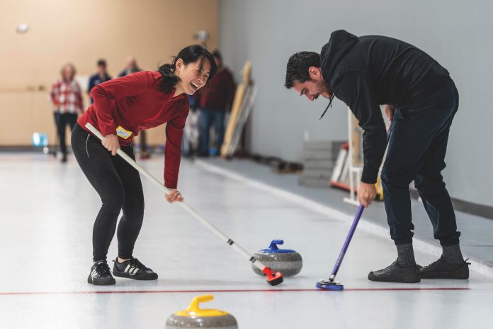 Curling is the new black Curling is the new black