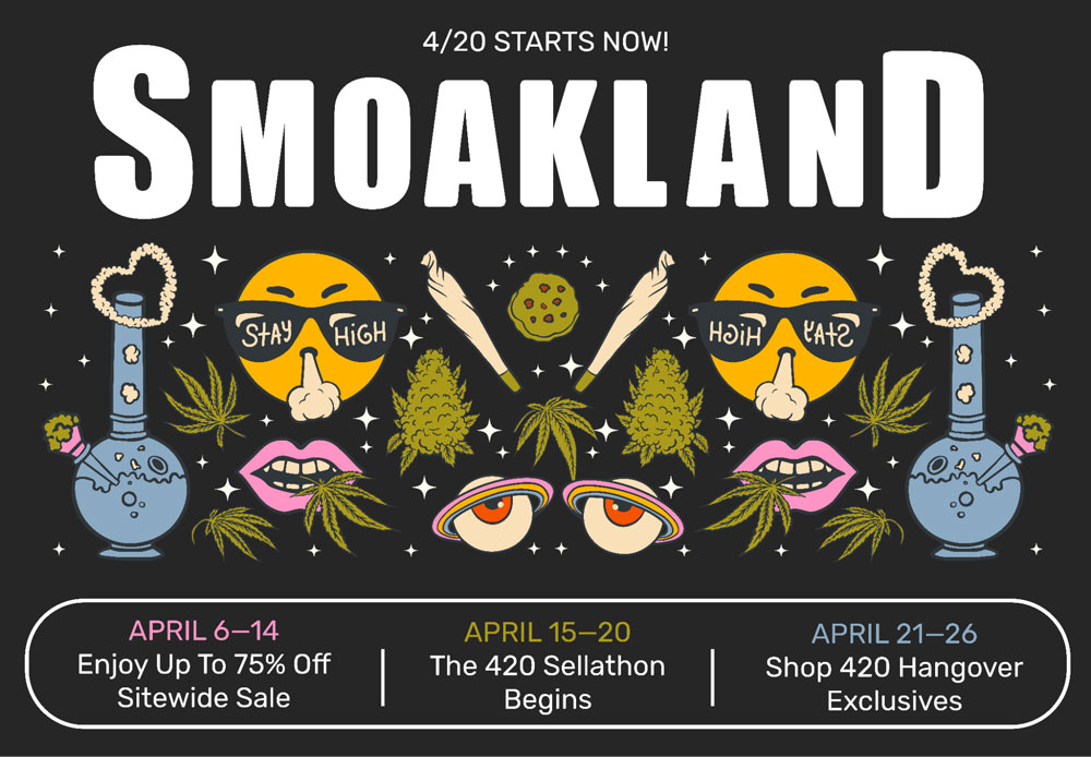 Smoakland 4/20 sale