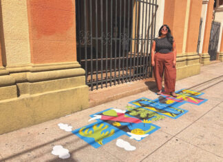 Jack London Square adds hopscotch murals that turn sidewalks into public art Jack London Square adds hopscotch murals that turn sidewalks into public art